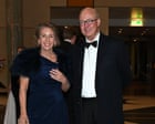 Australia news live: politicians and media gather for Canberra’s Midwinter Ball; Westpac director resigns as KPMG scandal widens