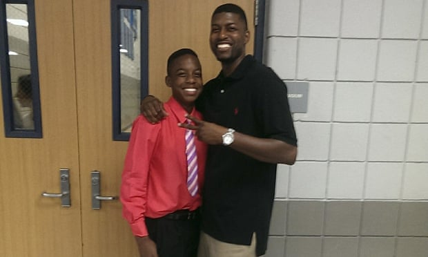 Jordan Edwards and his father, Odell Edwards.