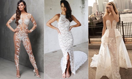 From Secretly Bare To Comedy Nude A Guide To The Naked Wedding Dress Trend Wedding Dresses The Guardian