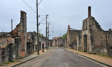 Oradour-sur-Glane, where 642 residents were massacred in June 1944 when Nazi troops herded them into buildings and set the village on fire.