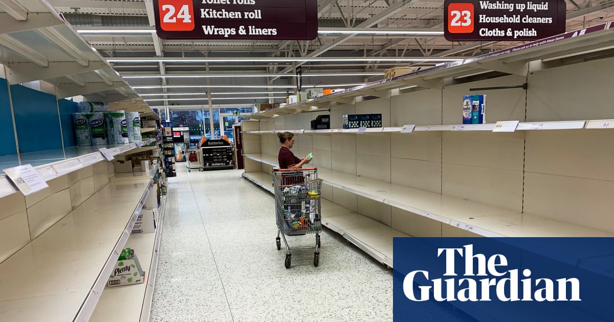 Off Our Trolleys What Stockpiling In The Coronavirus Crisis Reveals About Us News The Guardian