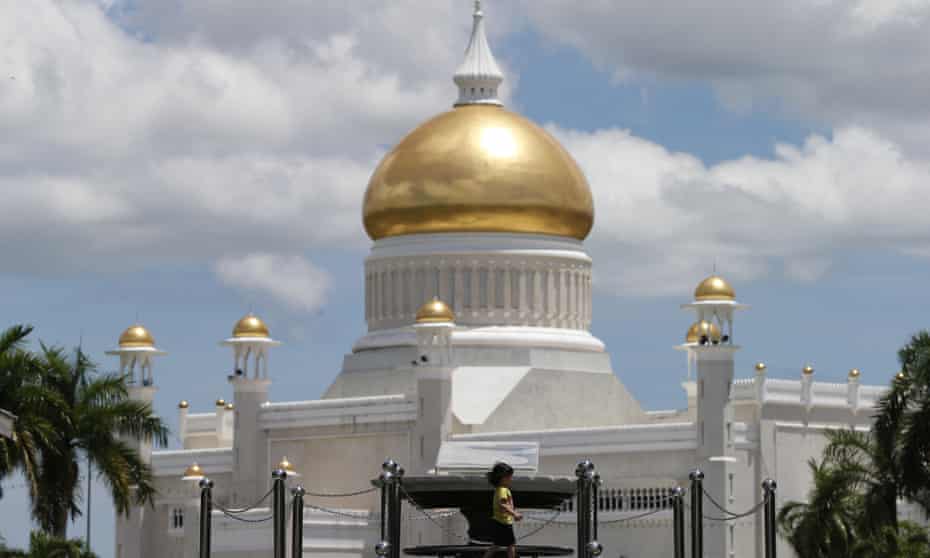 The Sultan Omar Ali Saifuddien mosque in Brunei