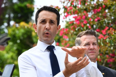 Queensland opposition leader David Crisafulli