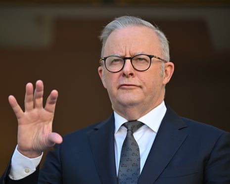 Anthony Albanese says Australia hasn’t been asked to take part in the US blockade of the Hormuz strait