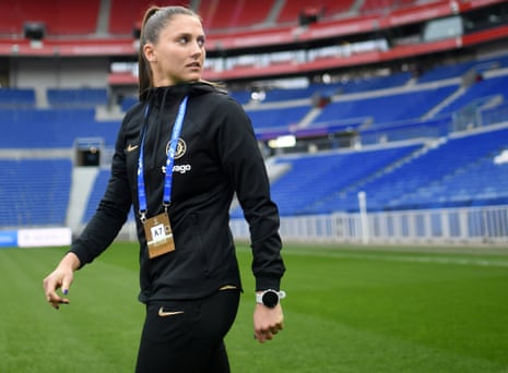 Lyon 0-1 Chelsea: Women’s Champions League quarter-final – live reaction | Women's Champions League | The Paradise Eve Perisset.