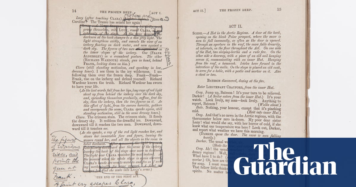 Hunt on for book containing Wilkie Collins’s criticism of friend Dickens