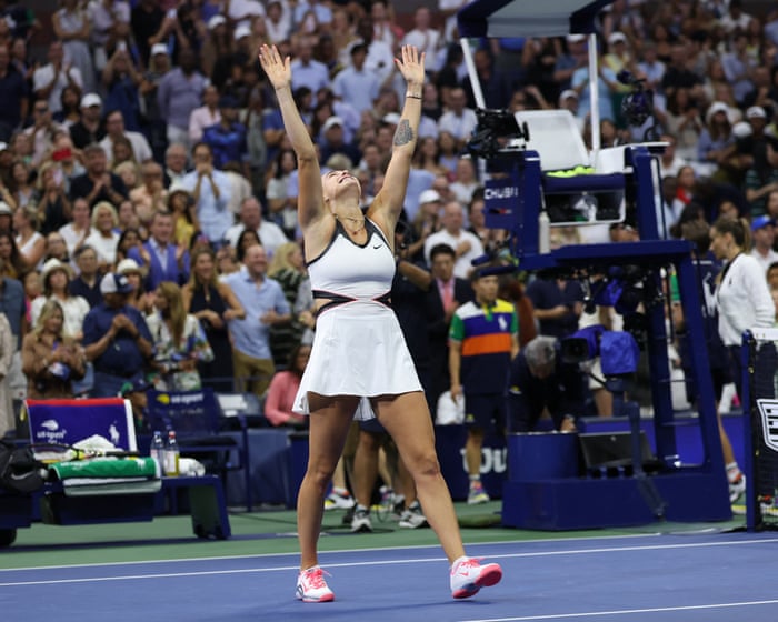 US Open tennis 2025: Aryna Sabalenka beats Amanda Anisimova in women’s singles final – as it happened