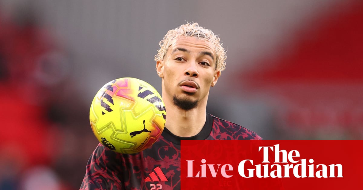 Liverpool v Manchester City: Premier League – live