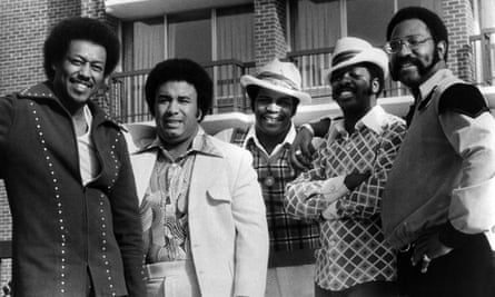 The Spinners in the early 1970s. They were known in Britain as the Detroit Spinners to avoid confusion with the Liverpool folk group. From left: Bobbie Smith, Billy Henderson, Pervis Jackson, Henry Fambrough and Philippé Wynne.