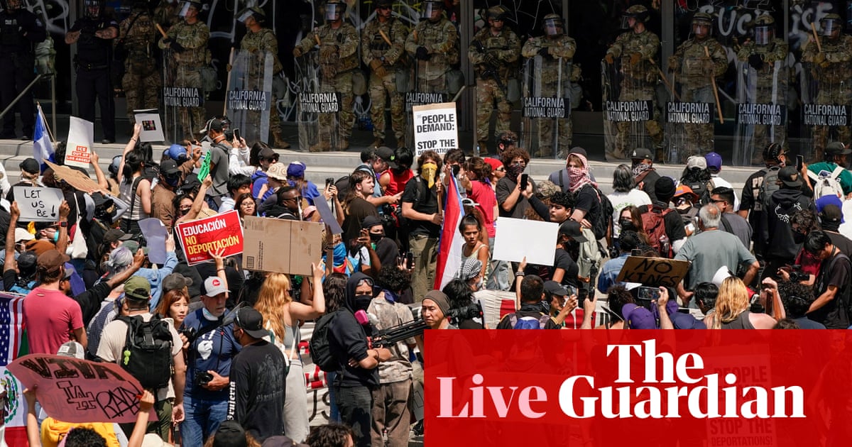 Mayor Karen Bass says Los Angeles being used as a ‘test case’ by federal government – live | Los Angeles Mayor Karen Bass says Los Angeles being used as a ‘test case’ by federal government – live | Los Angeles