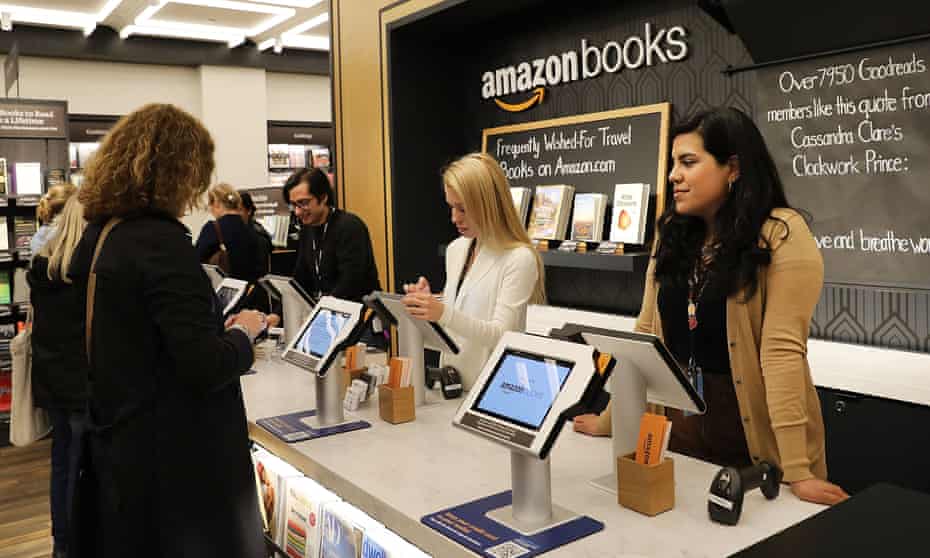 the Amazon Books store in New York City.