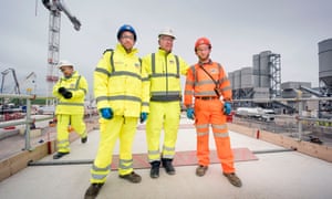 From left: Ben Lewis, Nigel Cann and Gareth Young