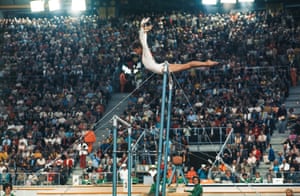 1972: Olga Korbut at the Olympics