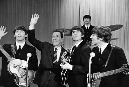 The Beatles with Ed Sullivan.