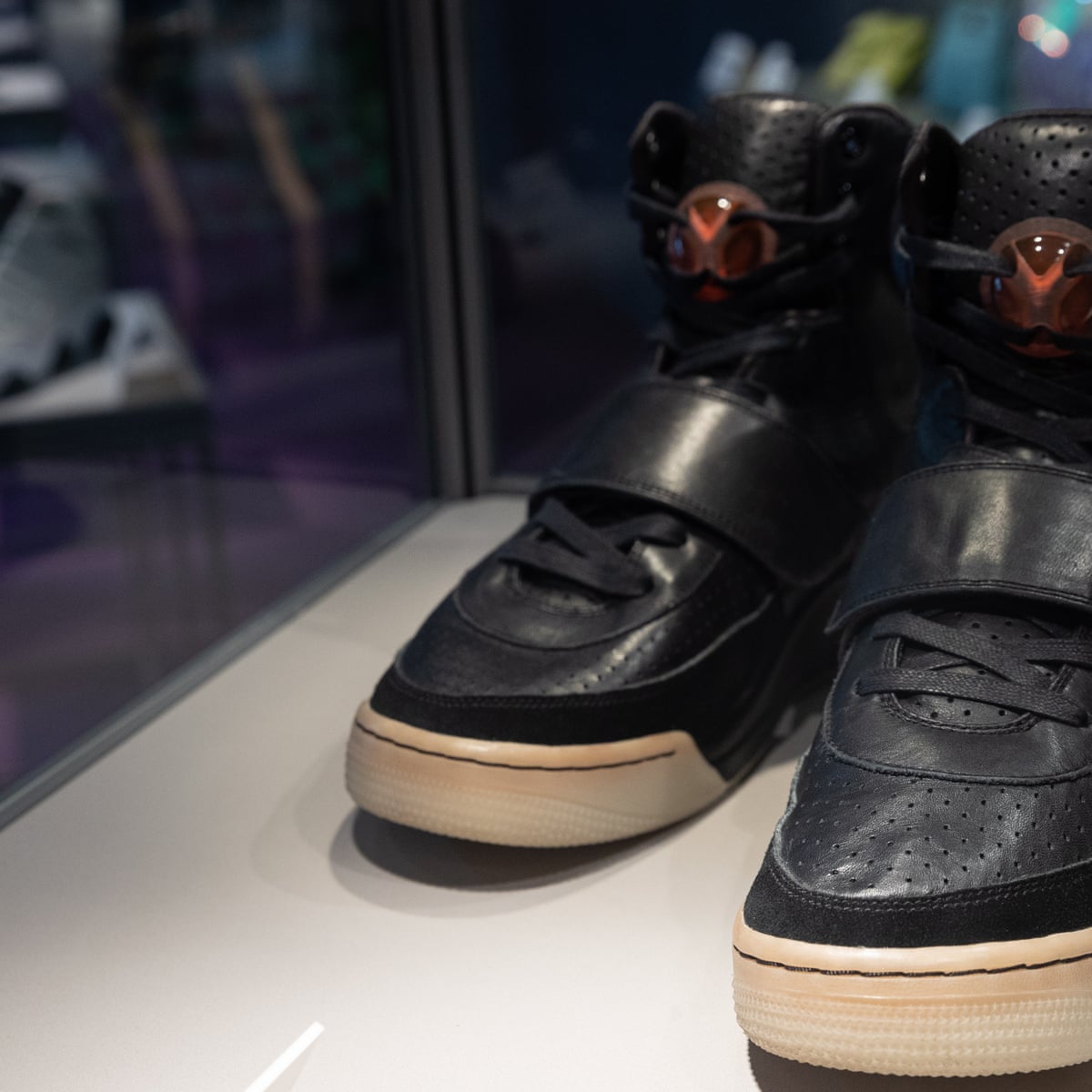 definitief groentje lont Immortal soles: Kanye West Nikes shatter sneaker record at auction |  Fashion | The Guardian