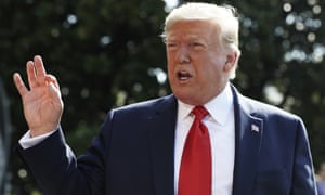 Donald Trump on the South Lawn of the White House on 9 August. 4289.jpg?width=300&quality=85&auto=forma