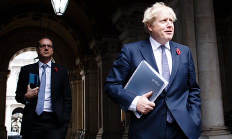 Boris Johnson and his Principal Private Secretary Martin Reynolds.