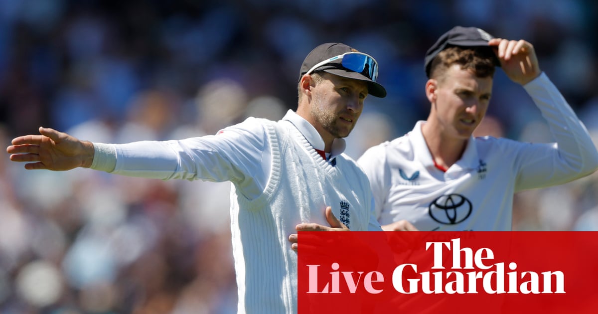 England v New Zealand: second men’s Test, day two – live
