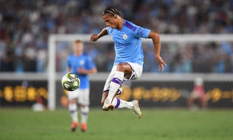 Leroy Sané signed a five-year contract with Manchester City in 2016.