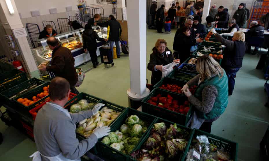 Dortmunder Tafel food bank. Reuters/Ina Fassbender