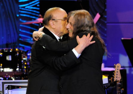 Clive Davis and Patti Smith in 2013