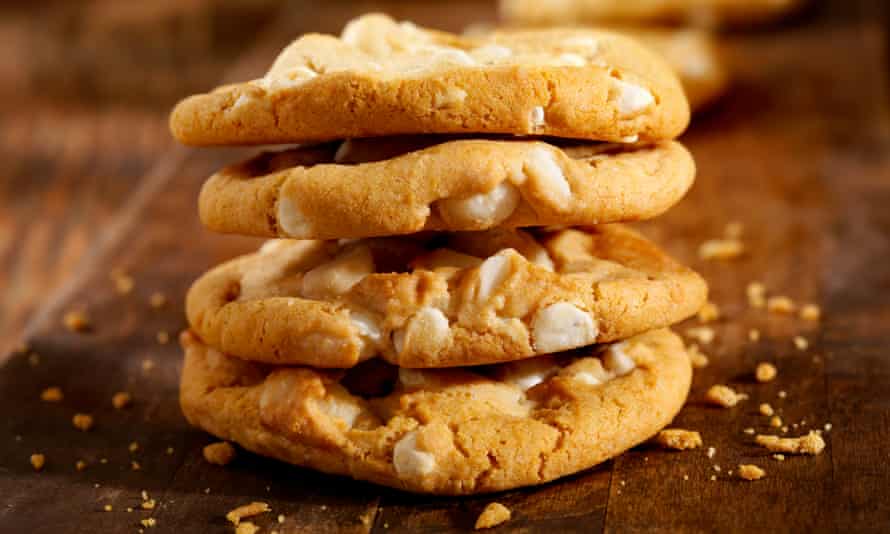 Choc horror: white chocolate and cookies are