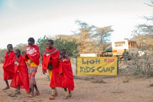 educação comunitária de Samburu