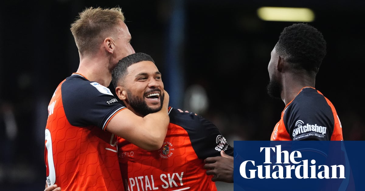 Lucky losers Luton target ‘greatest season ever’, starting with Hatters derby at Wembley