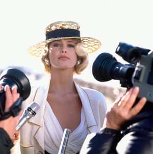 Claudia Schiffer, Deauville, France 1990 for Chanel.