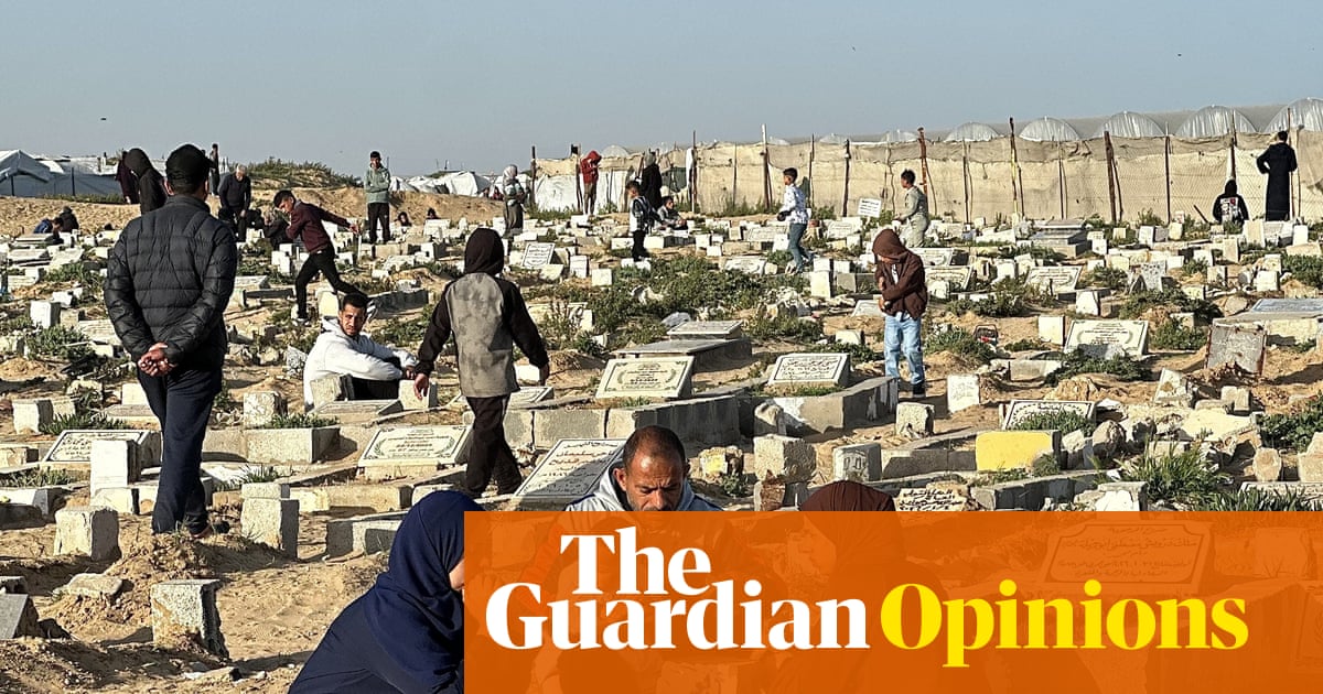 In Gaza, the joy of Eid has gone. Visiting relatives at the end of Ramadan is a procession through loss | Ahmed Kamal Junina