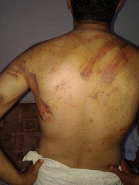 A photograph of Steve Badour’s nephew, who says he was tortured by Isis.