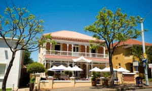 Florida Road dining and shopping area.