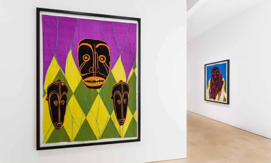 From Yinka Shonibare’s show, African Spirits of Modernism. at the Stephen Friedman Gallery.