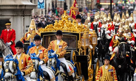 The Coronation of King Charles III, photographed from Whitehall.