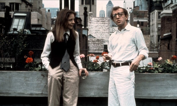 Diane Keaton and Woody Allen in Annie Hall.