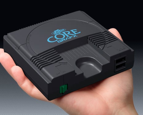 Fun-sized … the PC Engine CoreGrafx Mini.