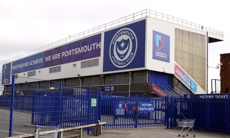 Portsmouth’s Fratton Park stadium.