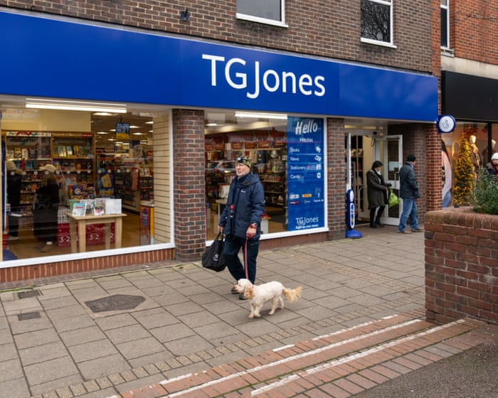 Judge casts doubt on future of WH Smith replacement TG Jones — image supplied by The Guardian Business's feed