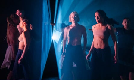 A scene from Autobiography (v95 and v96) by Company Wayne McGregor at Sadler's Wells, London, earlier this year.