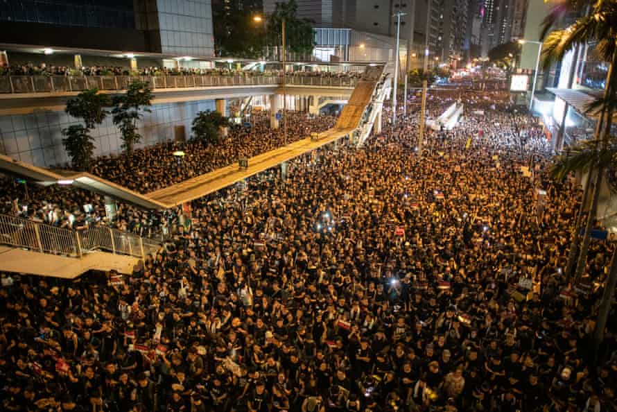 Protests on 16 June 2019 when an estimated 2 million people turned out.