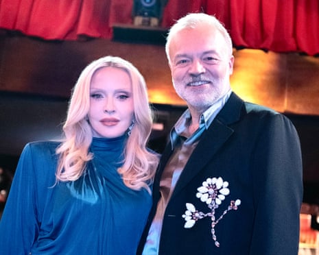Madonna with Graham Norton at Koko in Camden, north London.