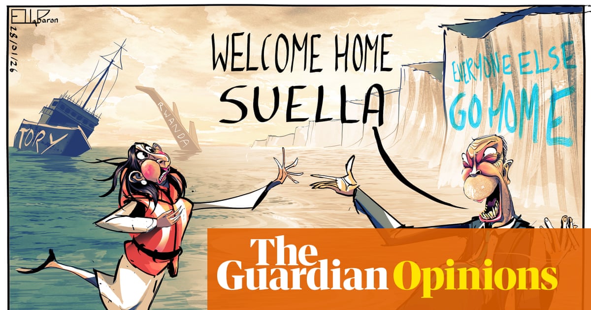 A Political Cartoon Moral: The Consequences of Suella Braverman's Defection
