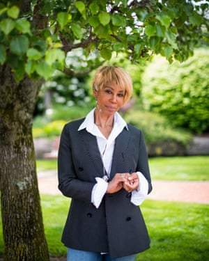 Goddard near her home in Stamford, Connecticut.