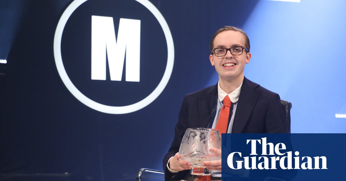 ‘It’s about curiosity’: Mastermind’s youngest champion reflects on his victory