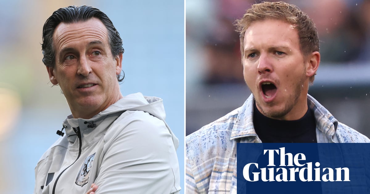 Emery and Nagelsmann are top targets if Manchester United sack Carrick