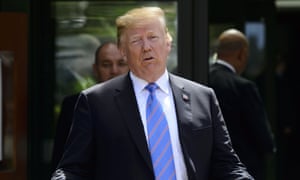 Donald Trump leaves the G7 summit in La Malbaie, Quebec on 9 June. 3098.jpg?w=300&q=55&auto=format&usm=12&f