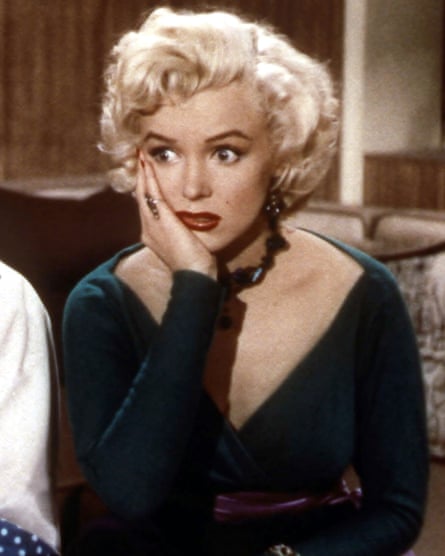 Big news … Monroe in Gentlemen Prefer Blondes (1953).