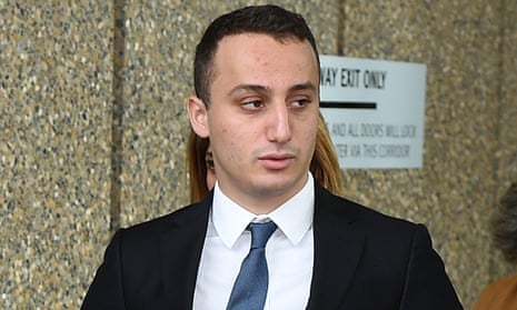Luke Lazarus at the NSW Court of Criminal Appeal in Sydney. 