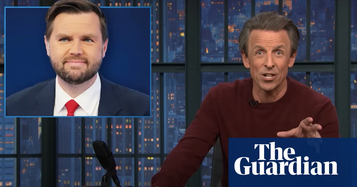 Seth Meyers sobre JD Vance: ‘Es Ted Cruz 2.0 – menos nasal, más delineador’ | Resumen de la televisión nocturna Seth Meyers sobre JD Vance: ‘Es Ted Cruz 2.0 – menos nasal, más delineador’ | Resumen de la televisión nocturna
