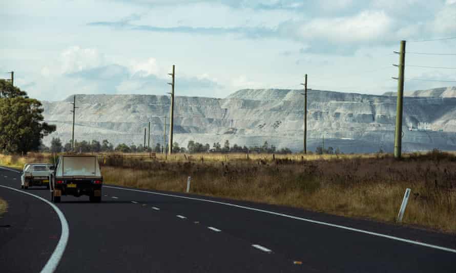 Mount Arthur coalmine on the outskirts of Muswellbrook.